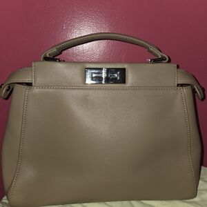 Fendi Tan Leather Women's Bag